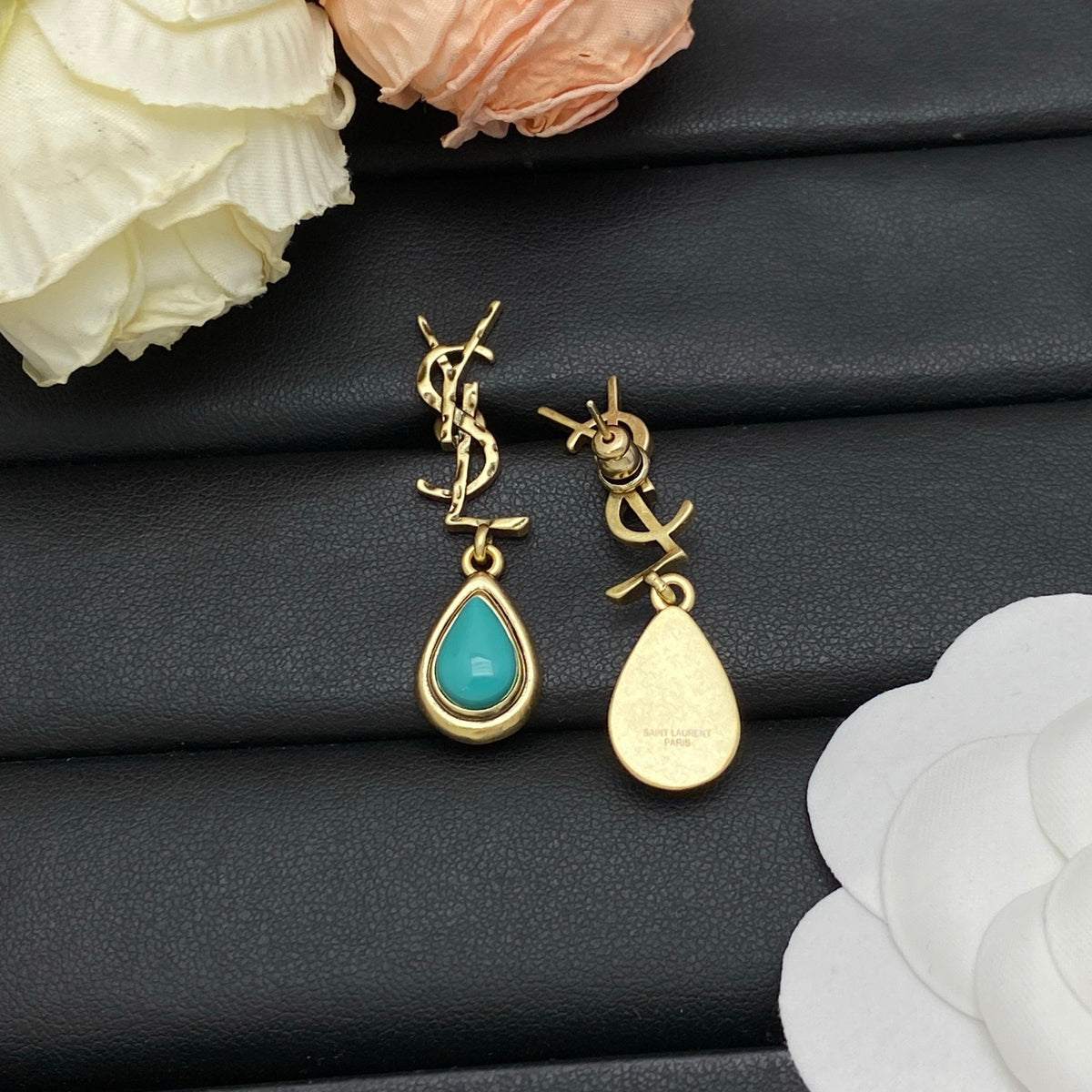 Y S L Stud Earrings