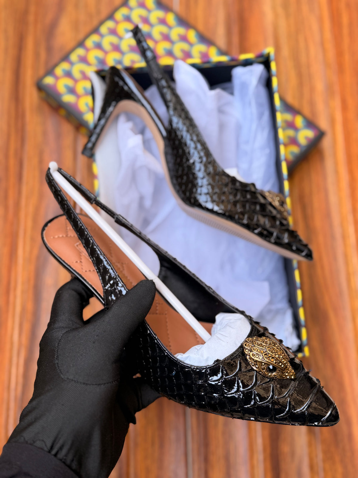K famous brand heel