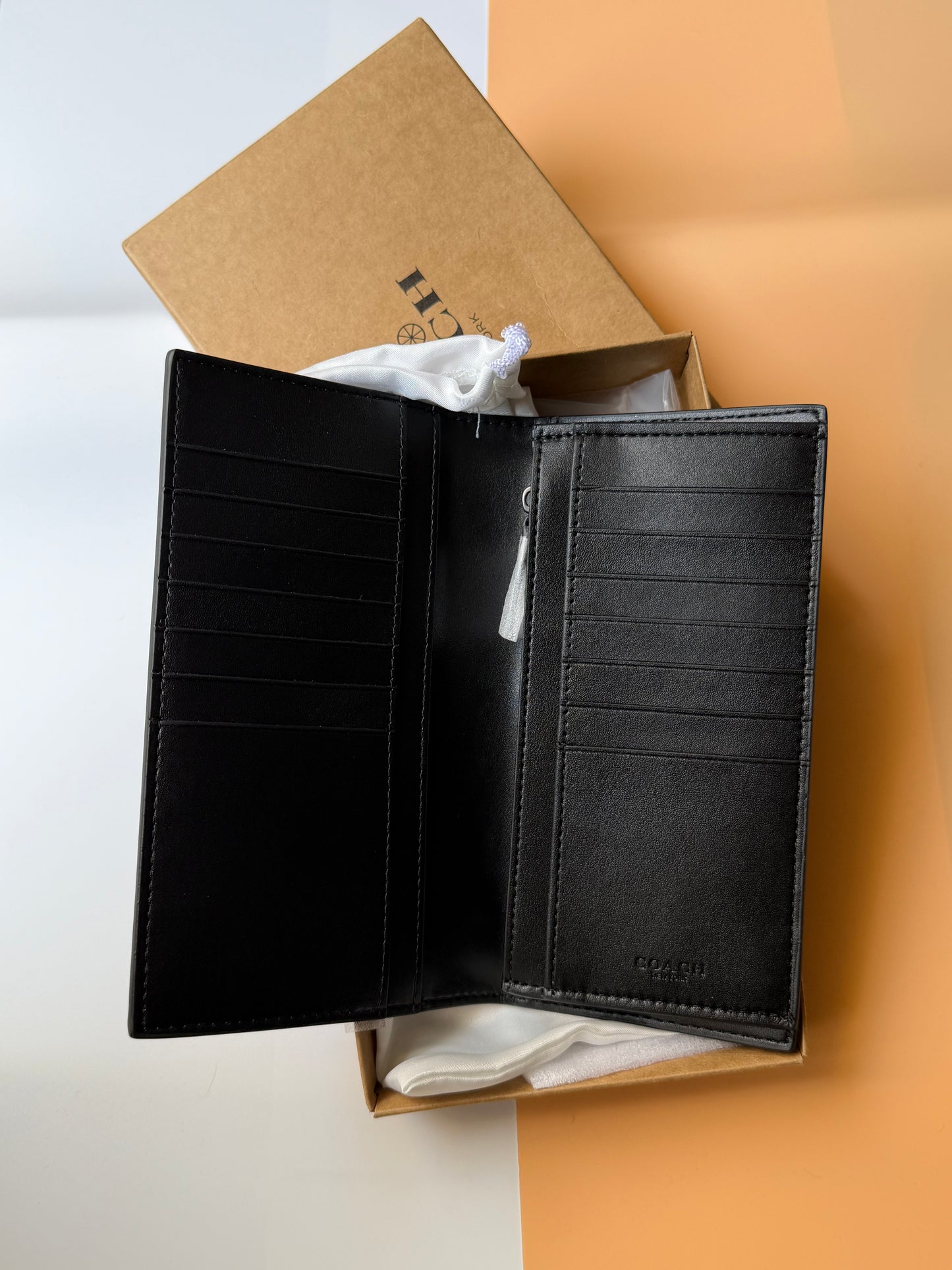 C famous brand long wallet