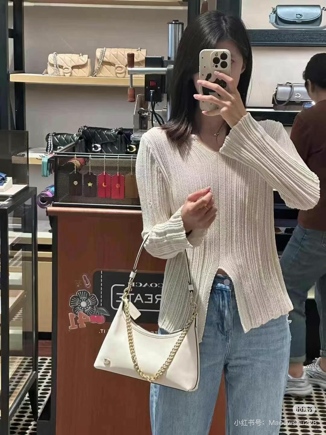 Coach cross body bag