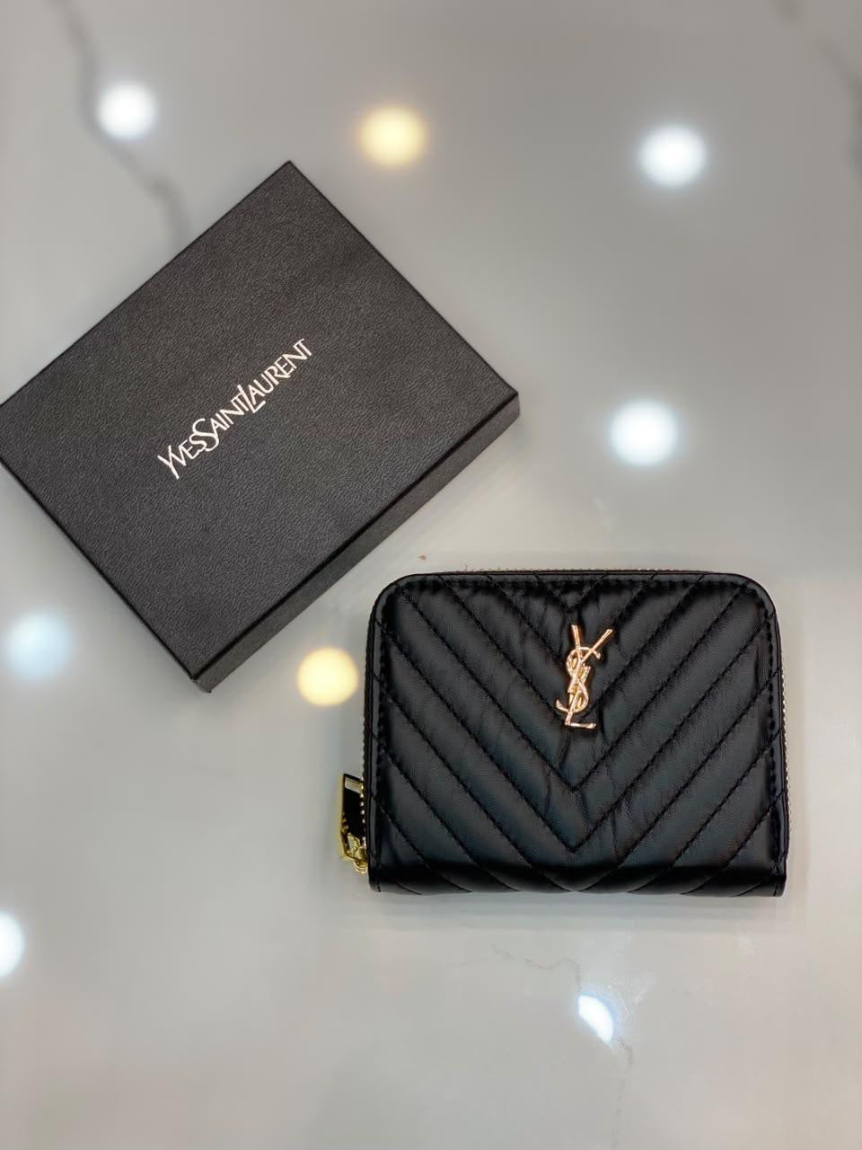 YSL mini wallet