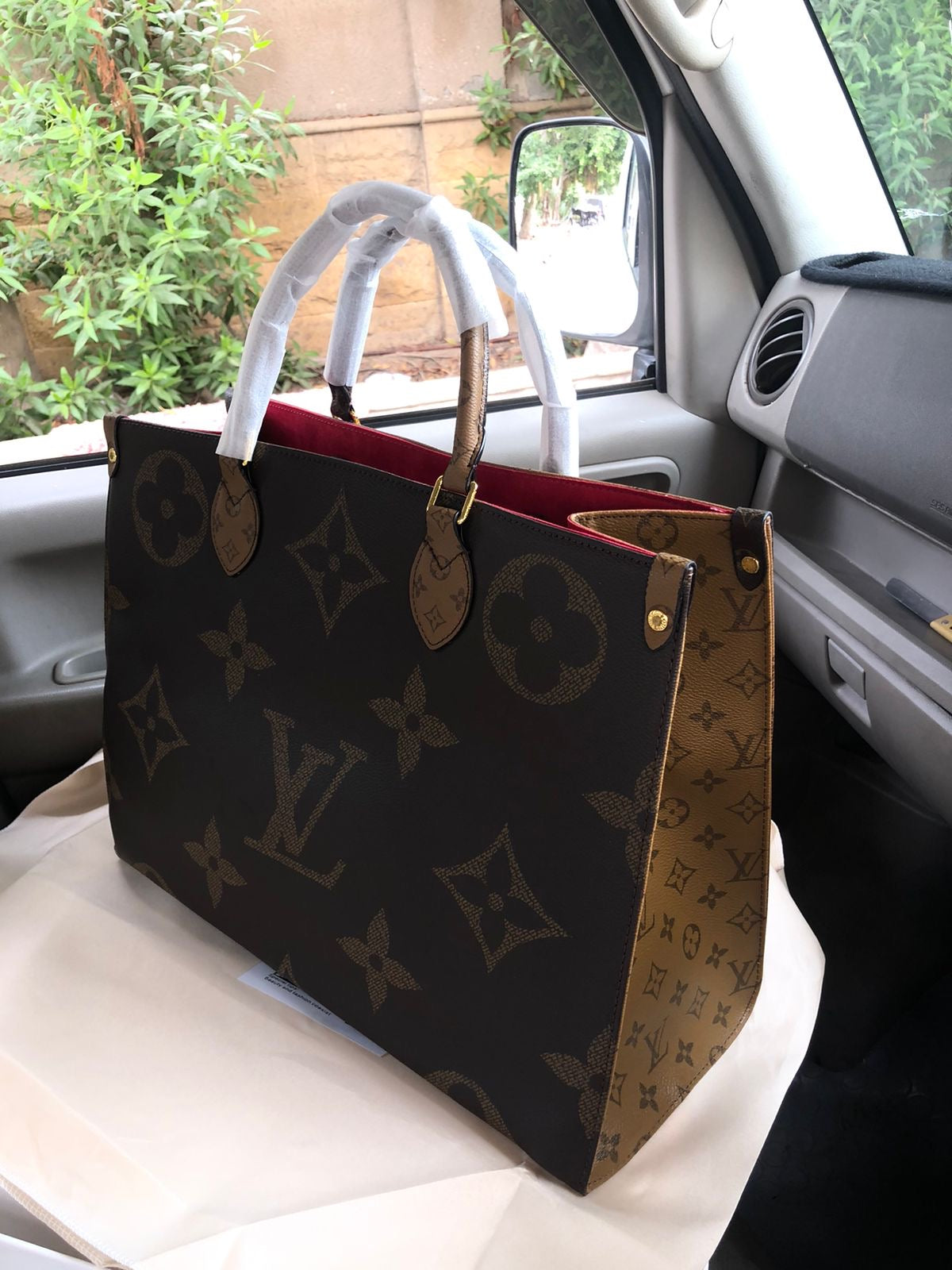 LV famous brand tote bag