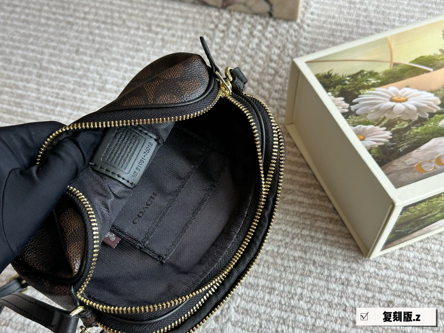 Coach cross body bag