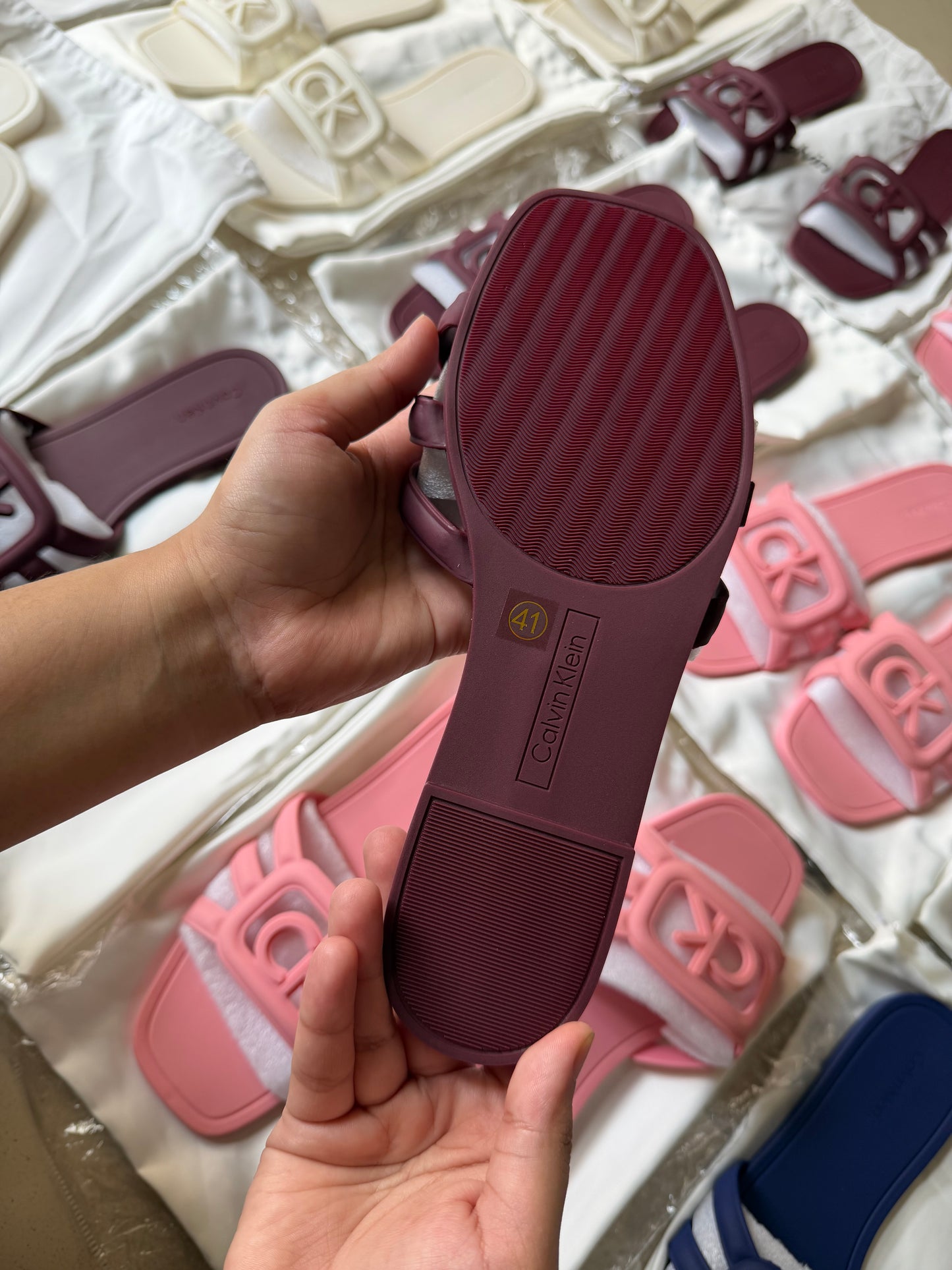 CK slide famous brand