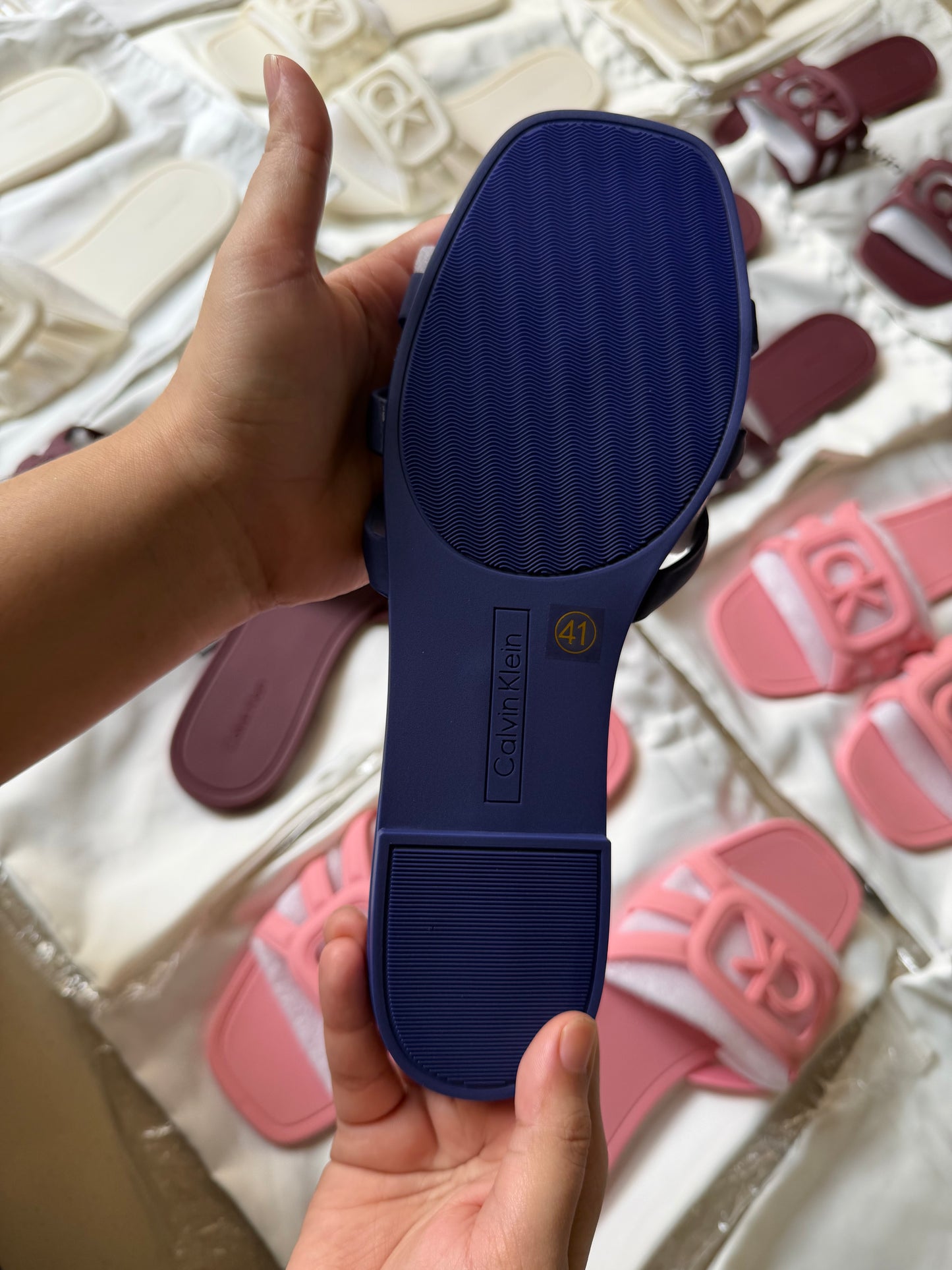 CK slide famous brand