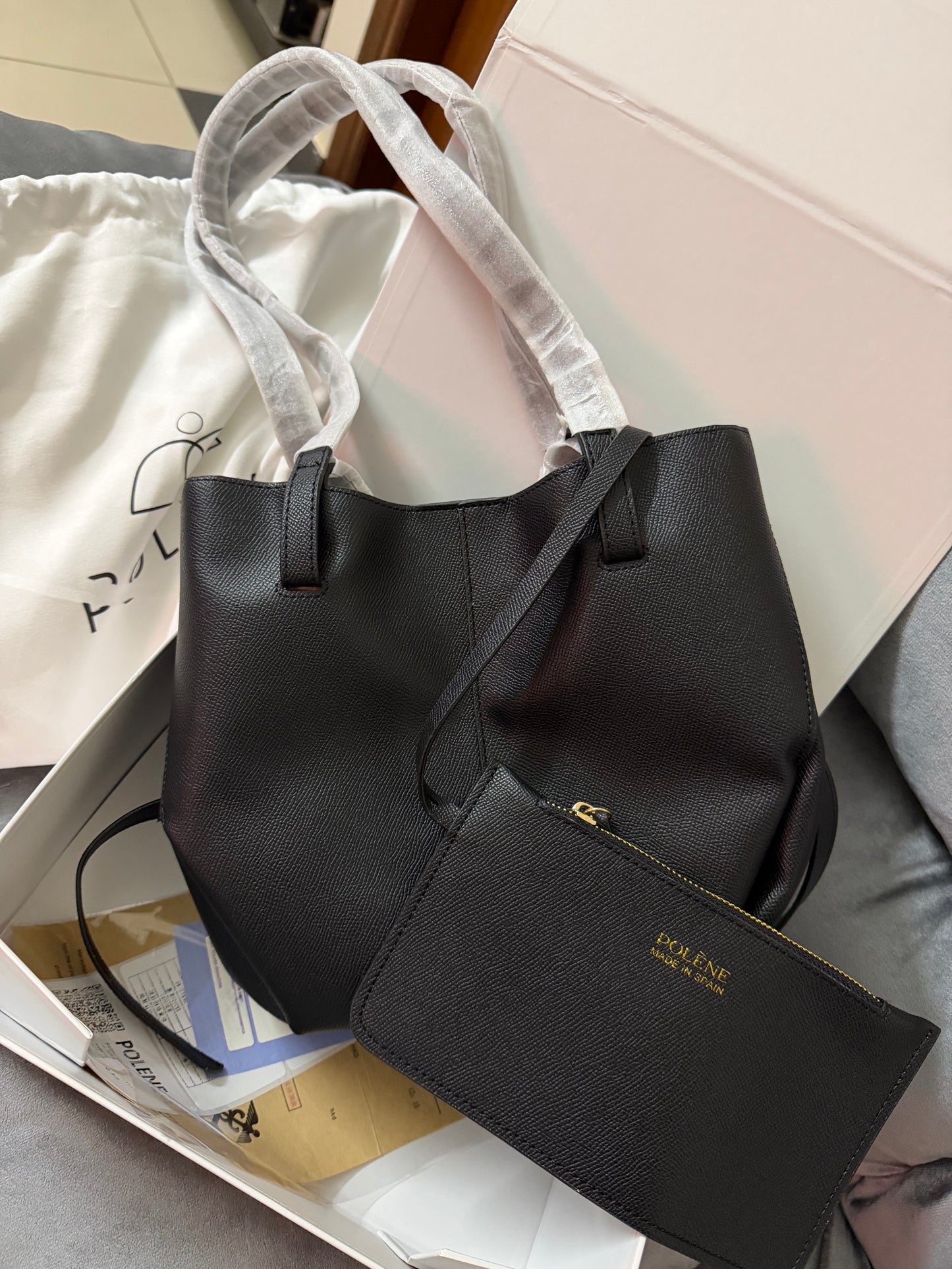 P famous brand handbag