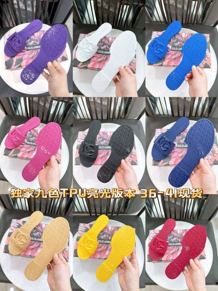 D&G slippers 9 colors