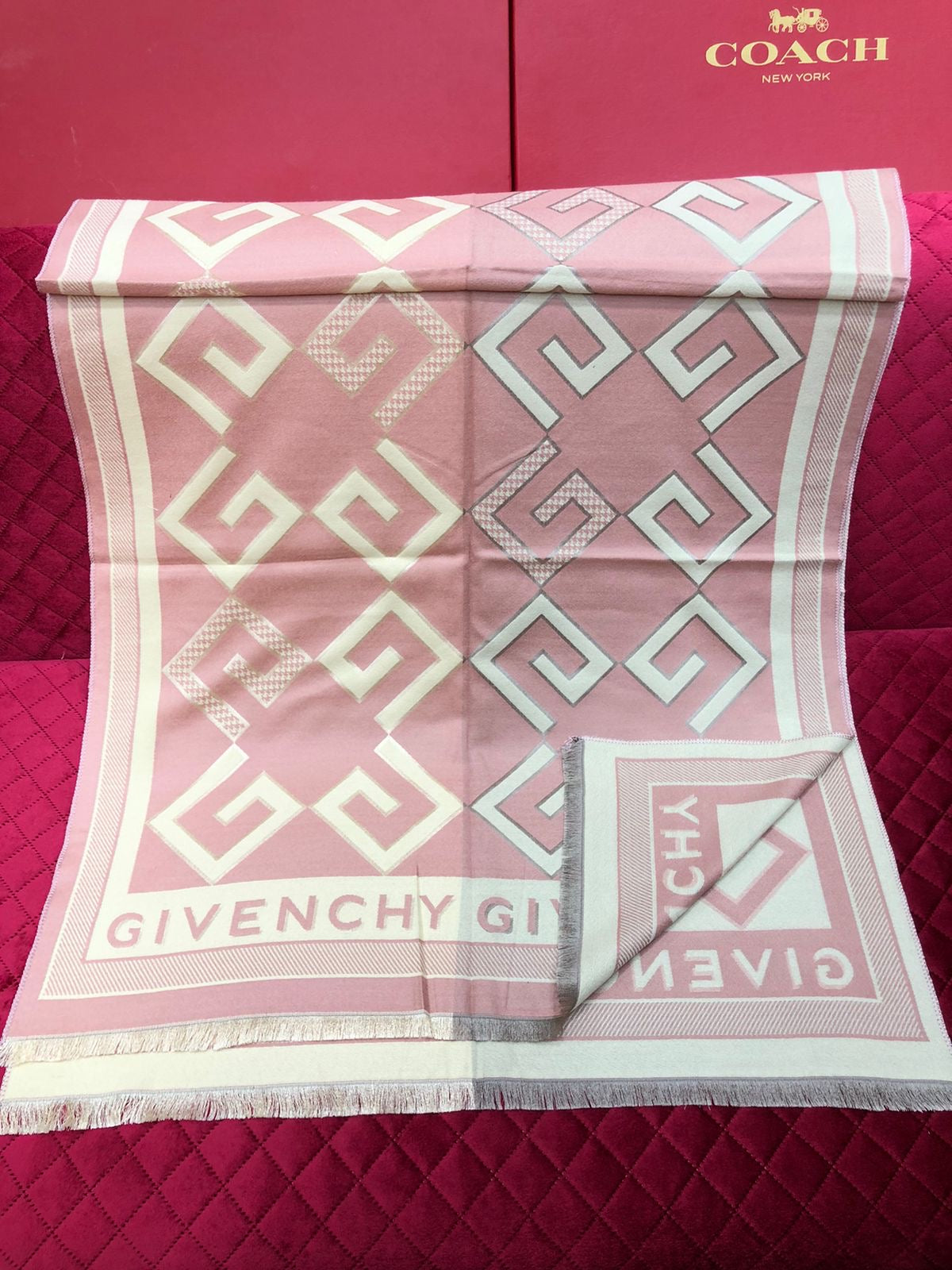 G famous brand scarves/shawl/stole ( 2 colors )