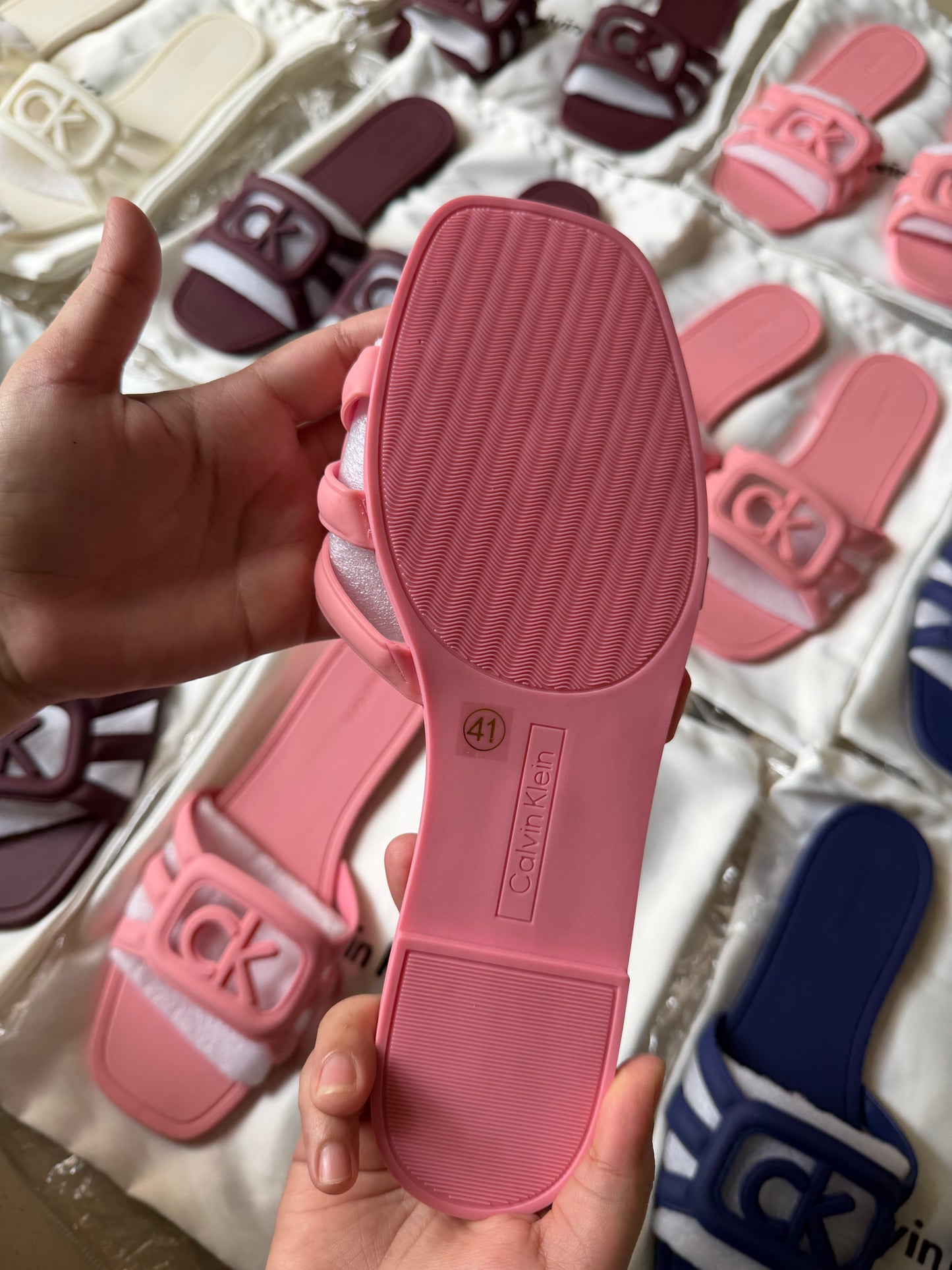 CK slide famous brand