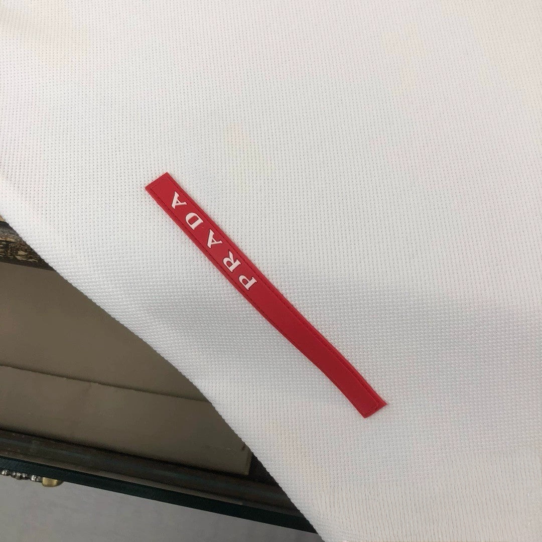 Prada polo shirt white
