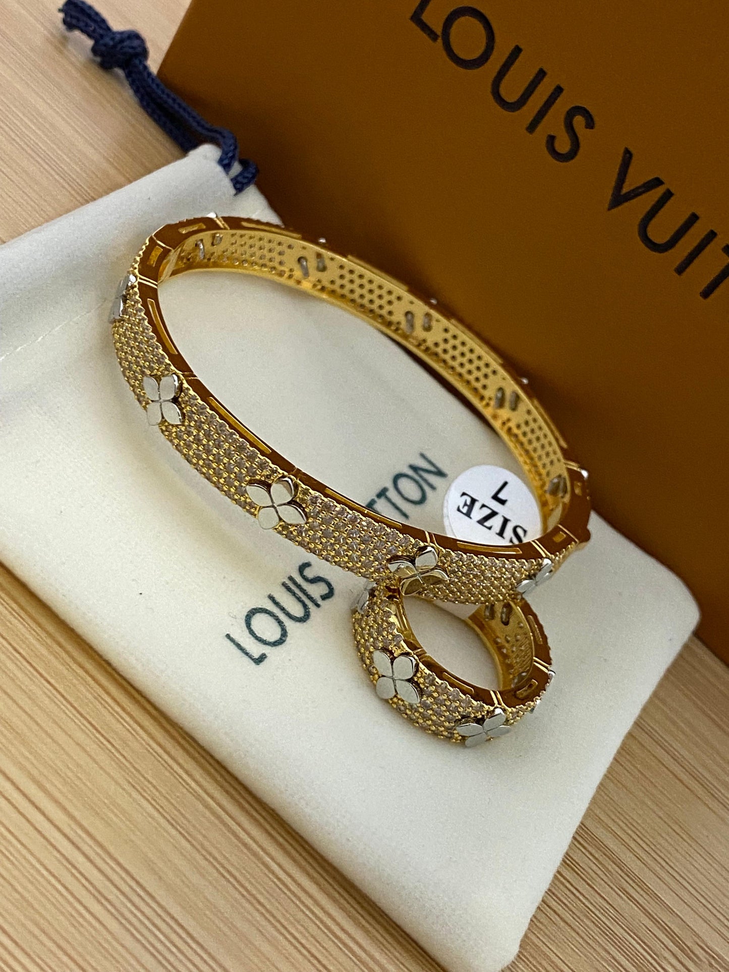 lv bangle with ring