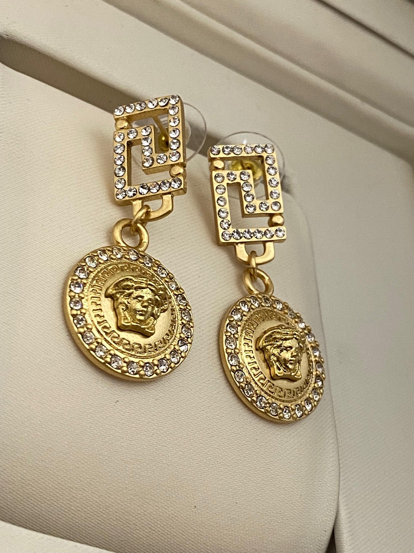 versace earrings