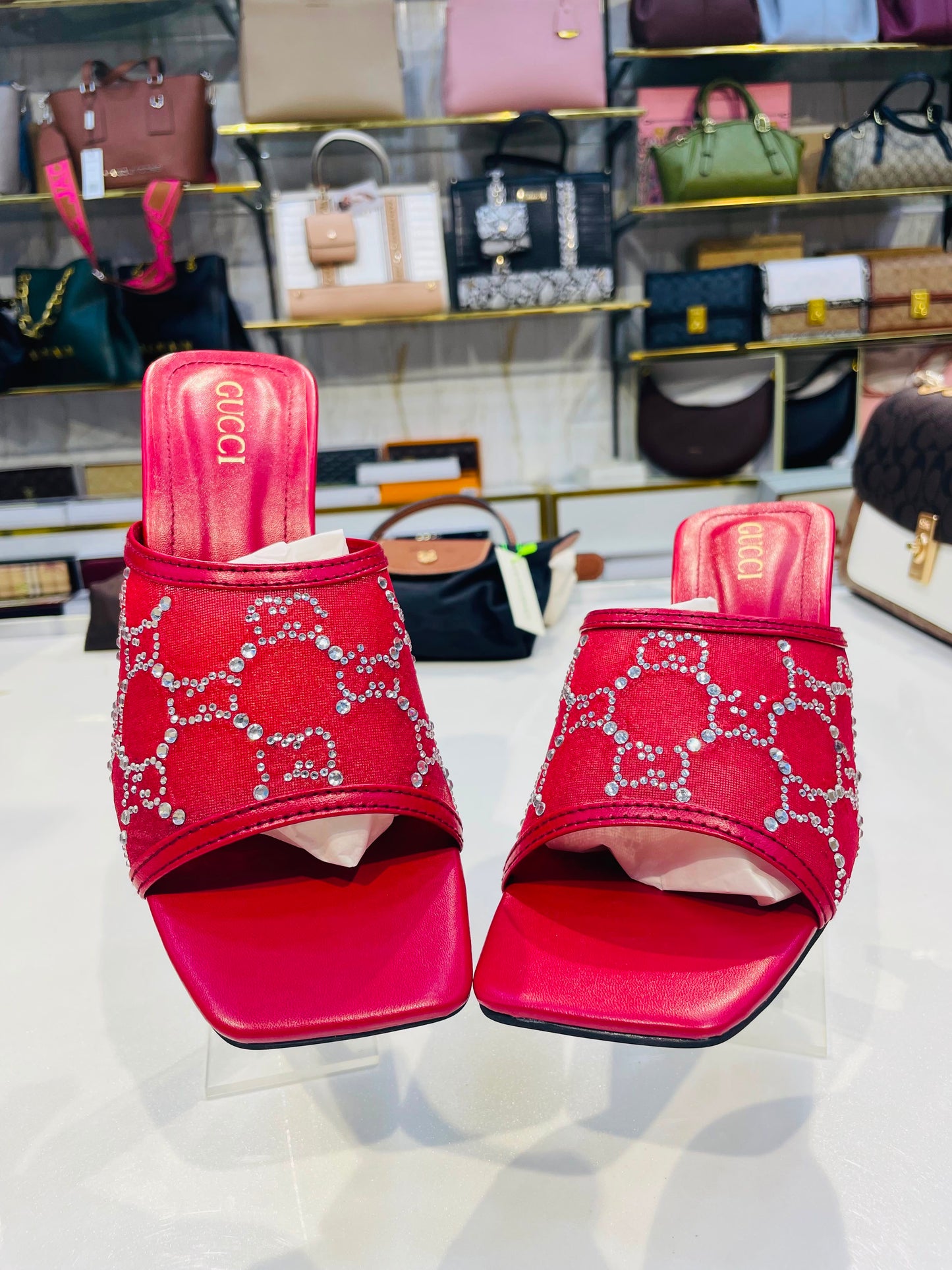 G famous brand heel ( 4 colors )