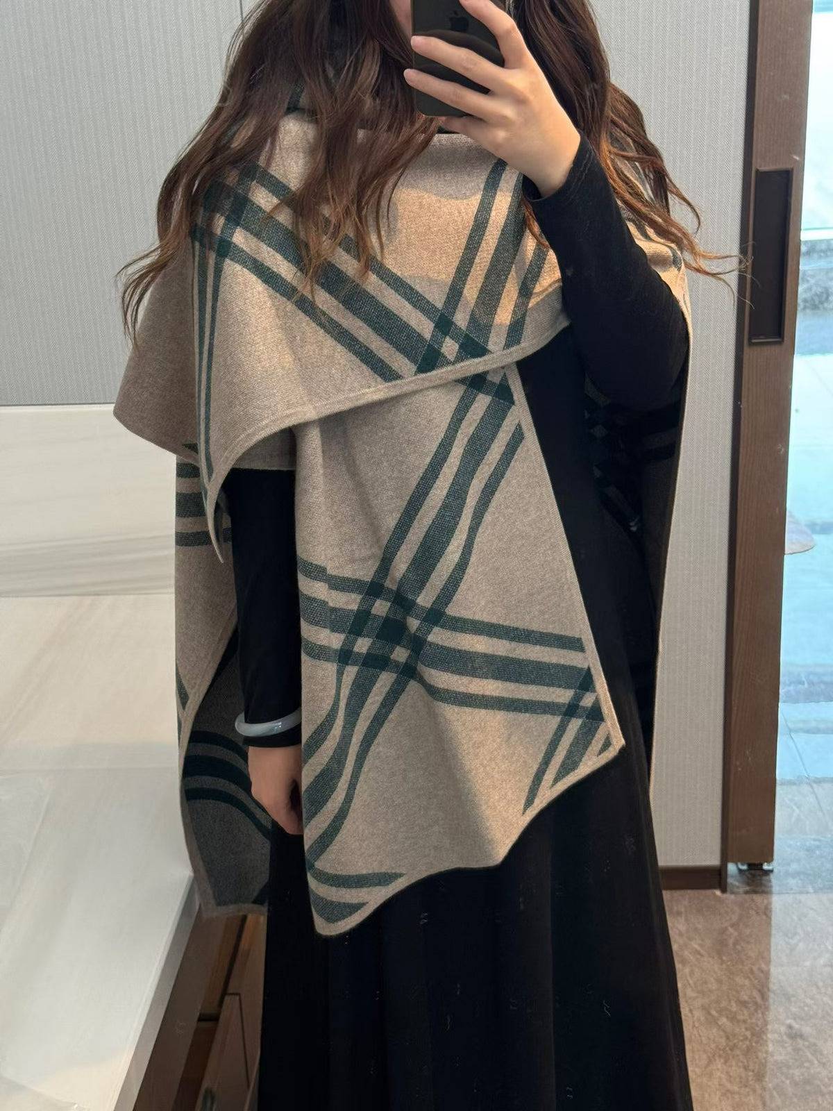 B cape shawl