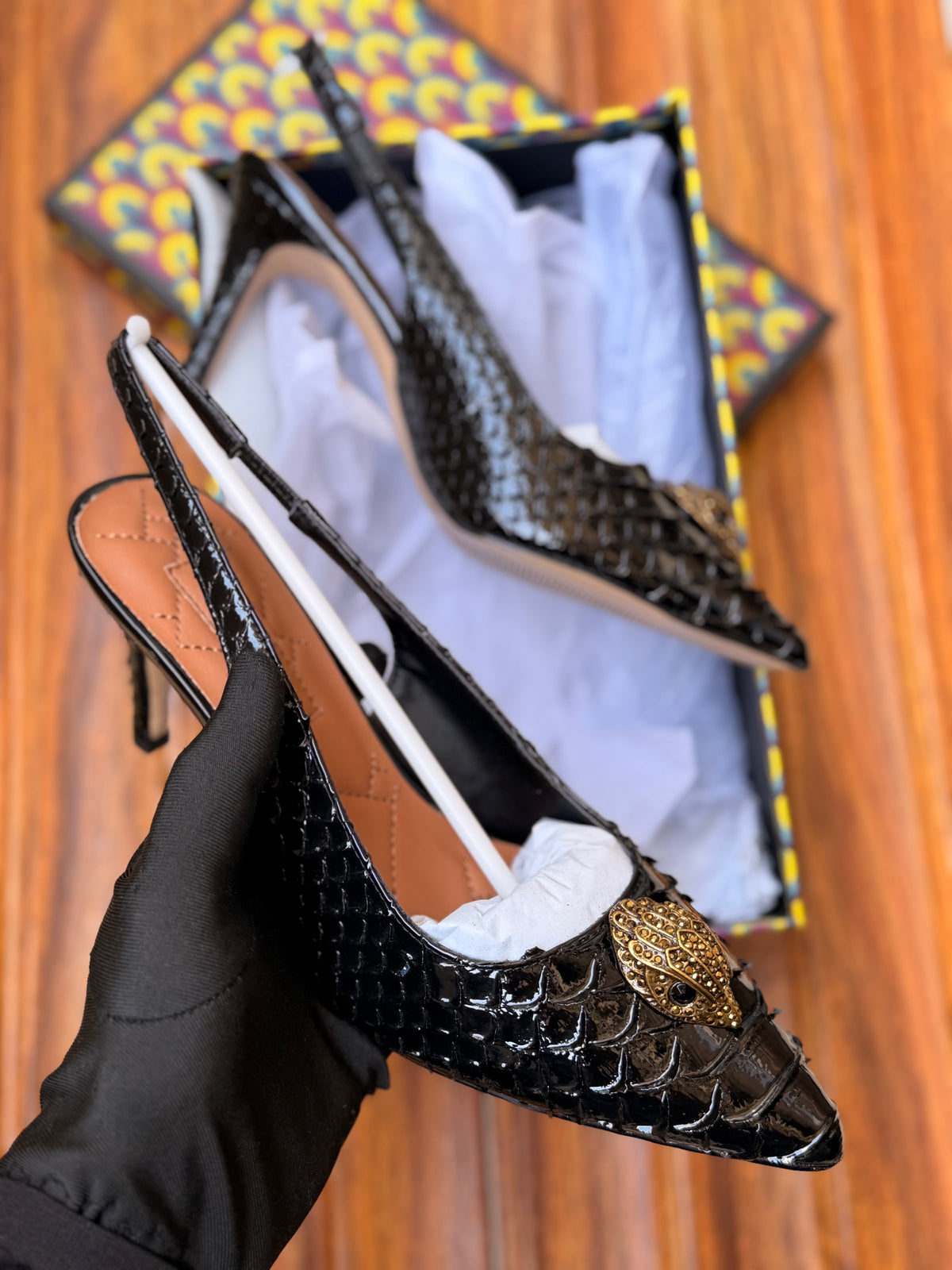 K famous brand heel