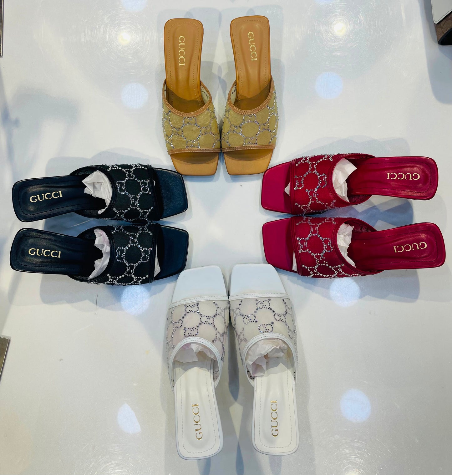 G famous brand heel ( 4 colors )