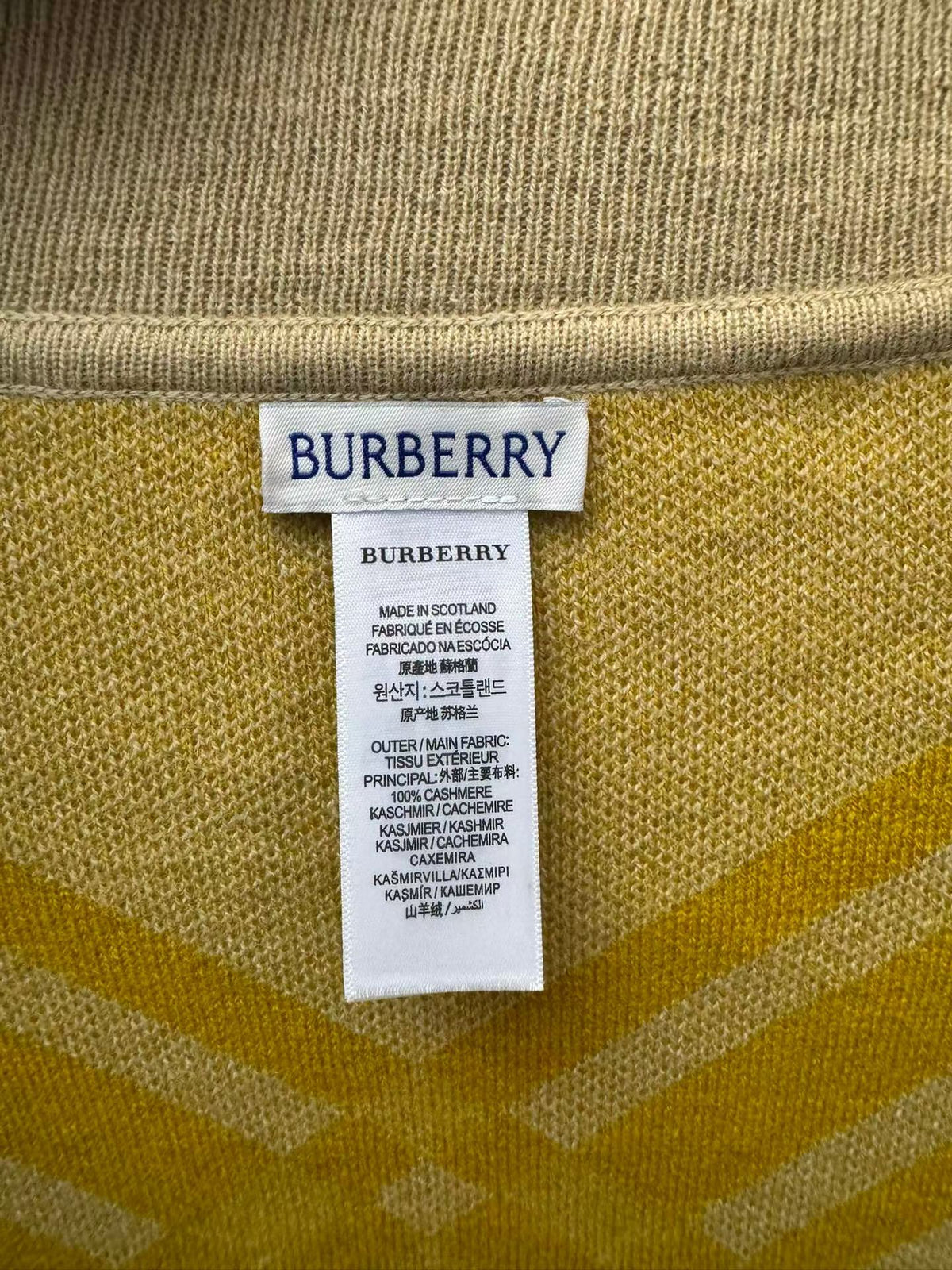 B cape shawl