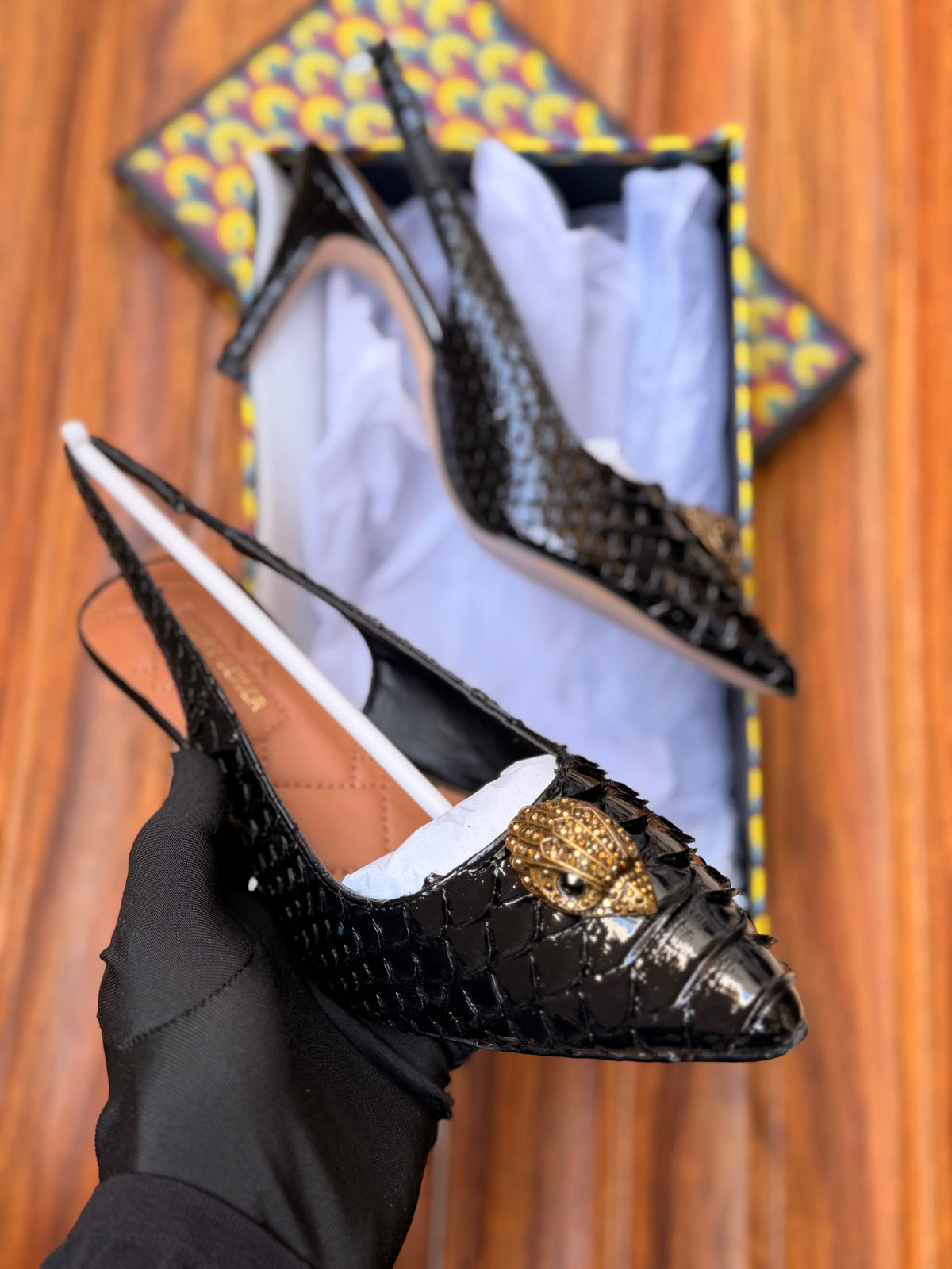 K famous brand heel