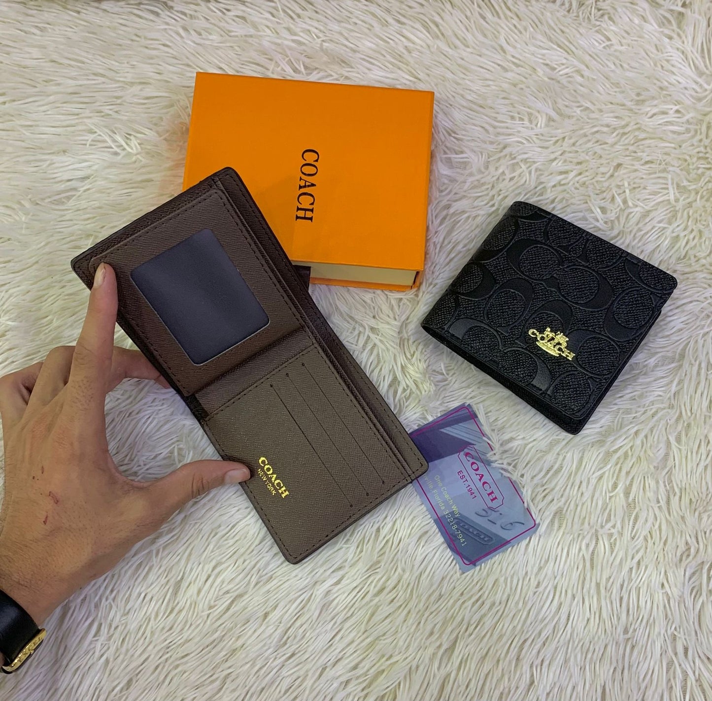 Coach wallet ( 2 colors)