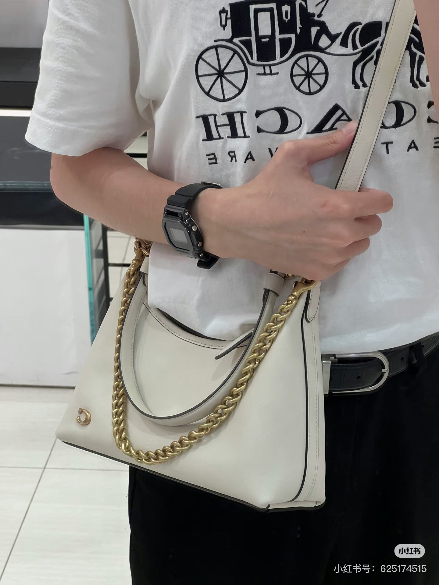 Coach cross body bag