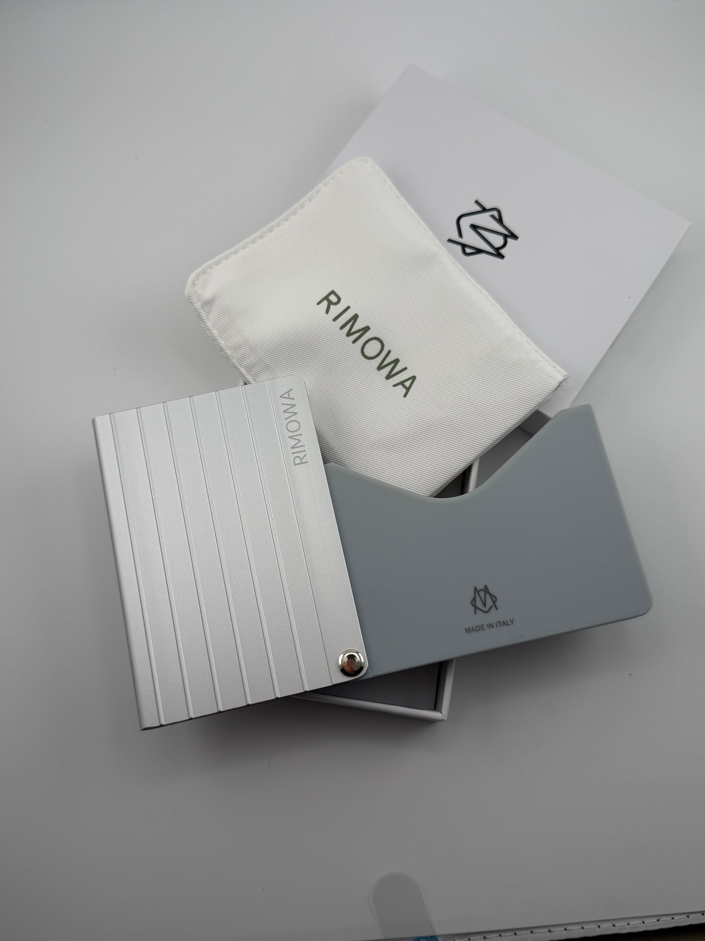 Rimowa cardholder silver