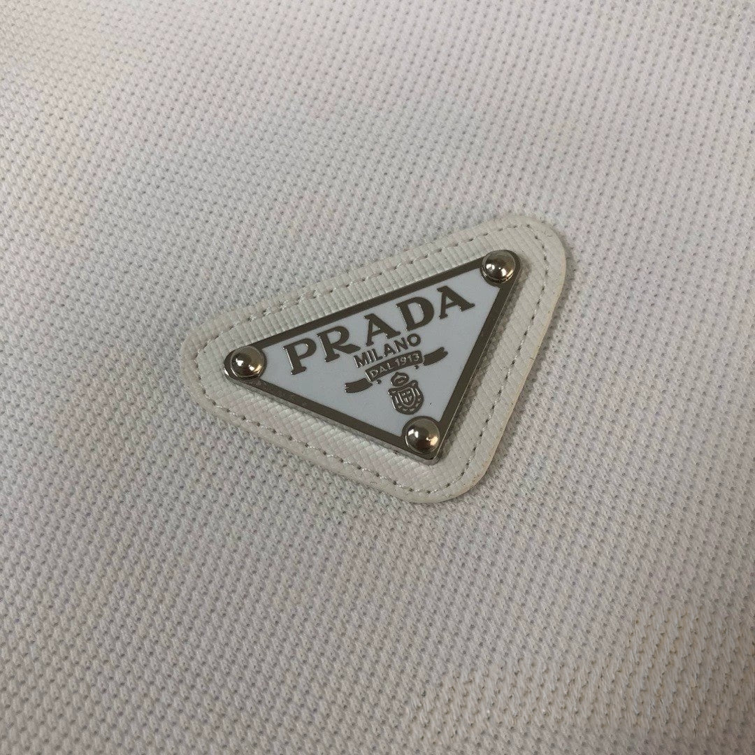 Prada polo shirt white