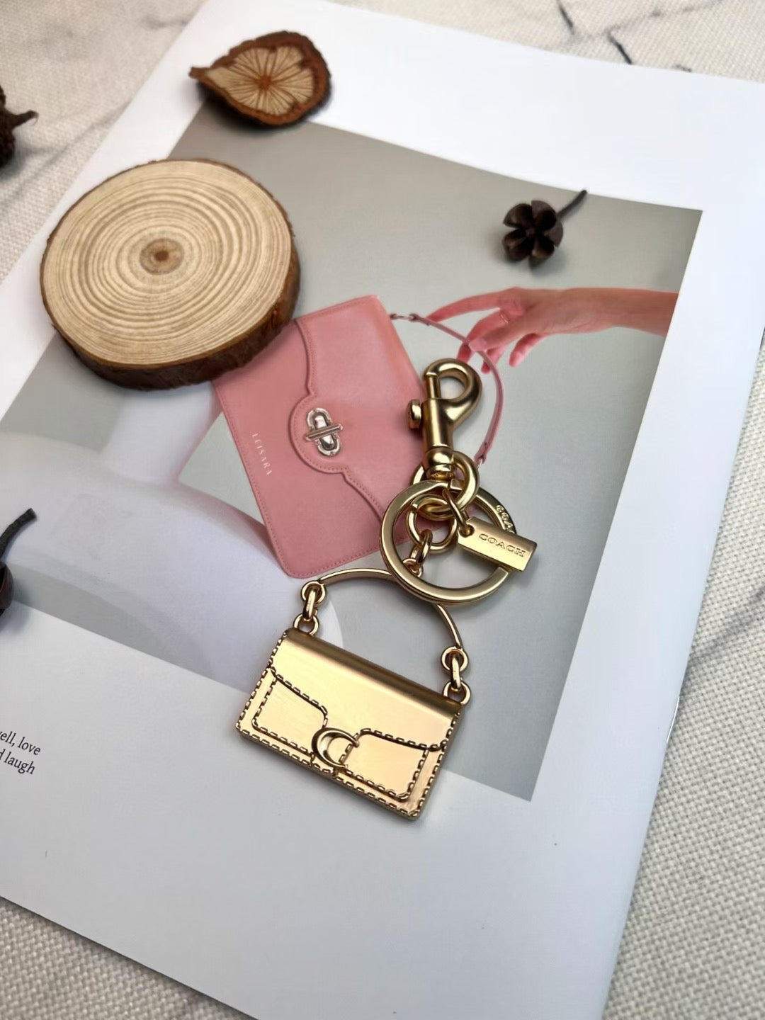 Coach keychain