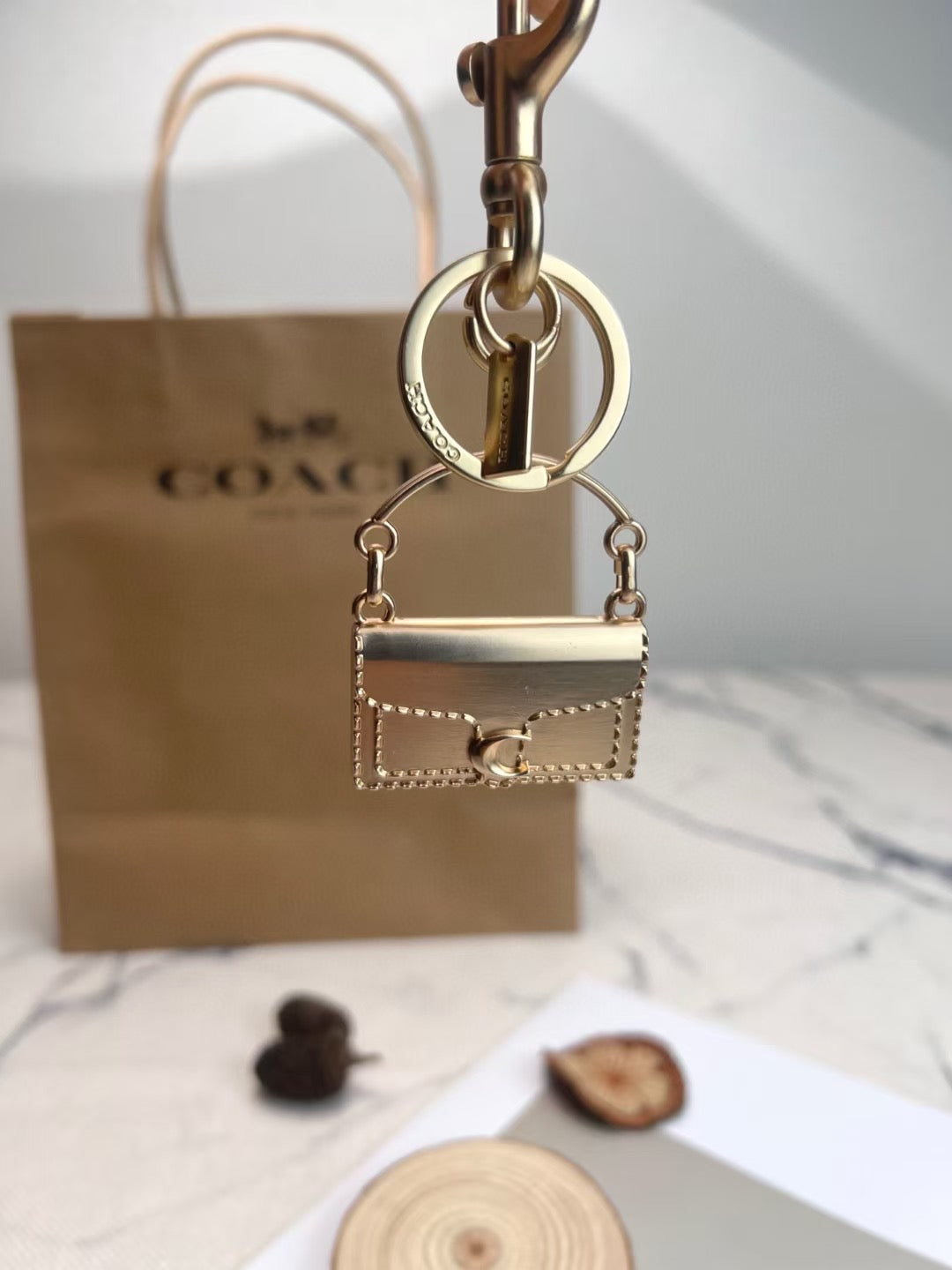 Coach keychain