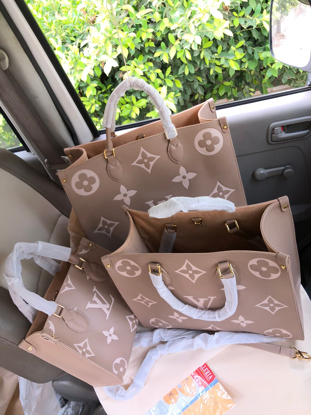 LV bag 3 sizes