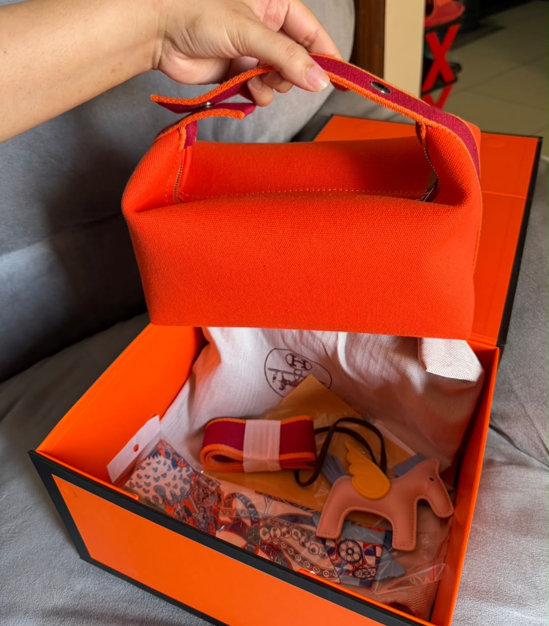 H famous brand bag