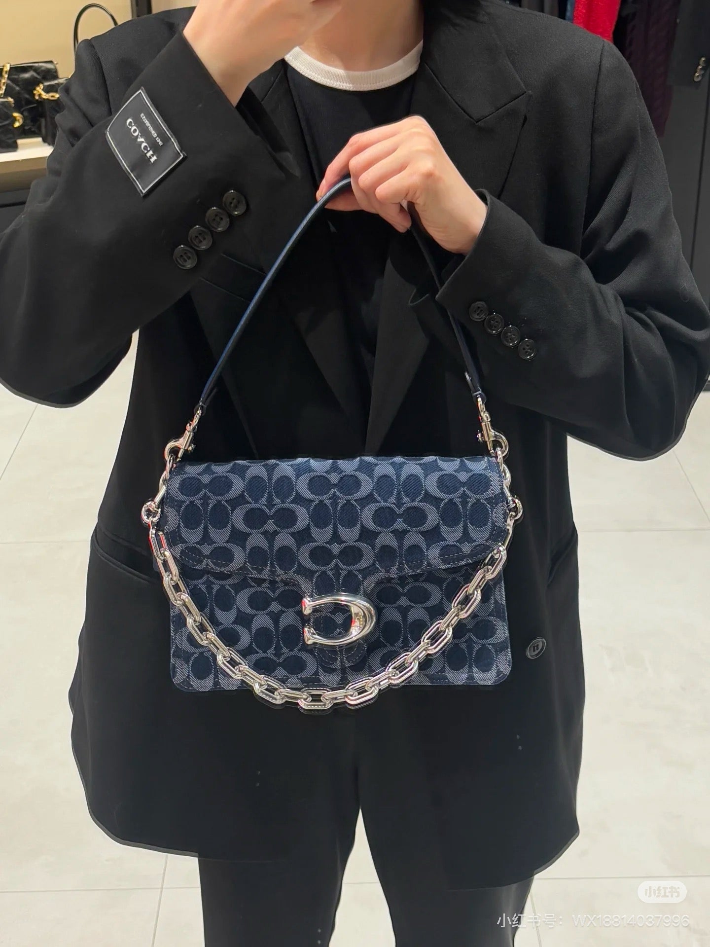 Coach new denim tabby original ( Pre order ) 2 sizes