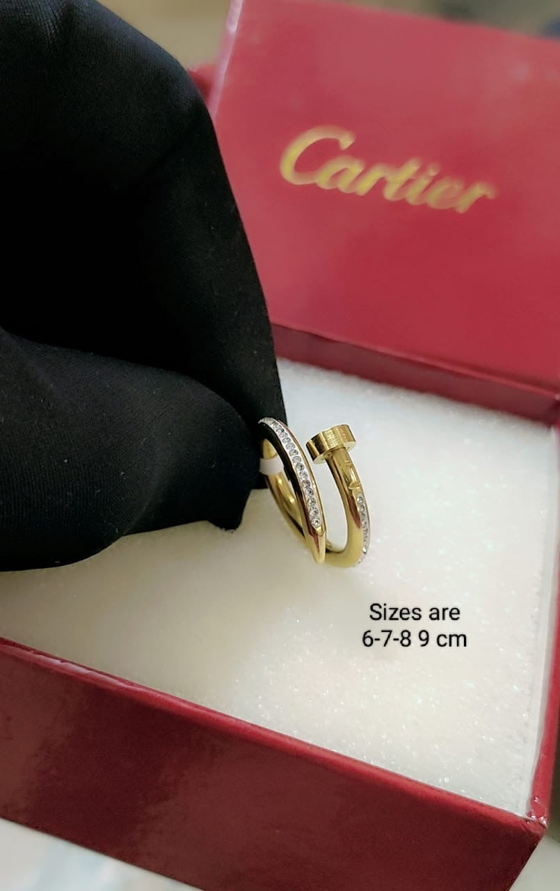 Cartier Nail Stone Ring