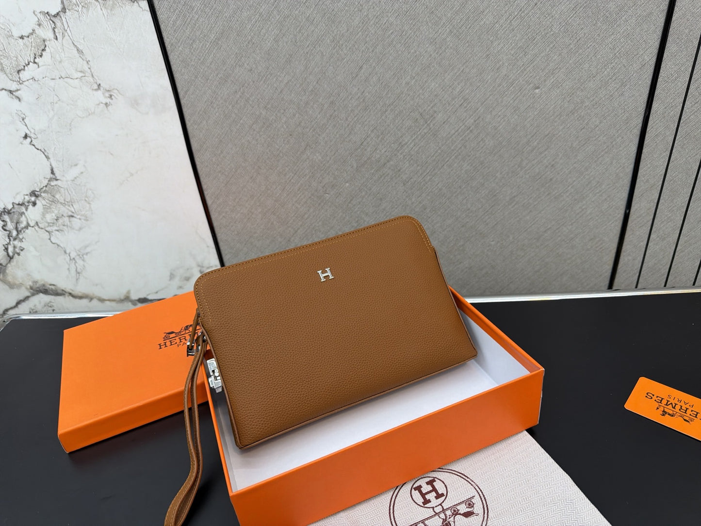 H brand lock pouch unisex  ( 4 colors )