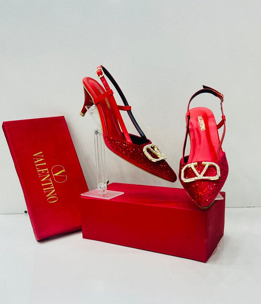 V famous brand heel ( 6 colors )
