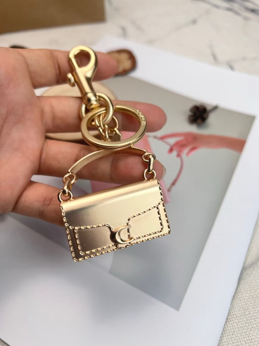 Coach keychain