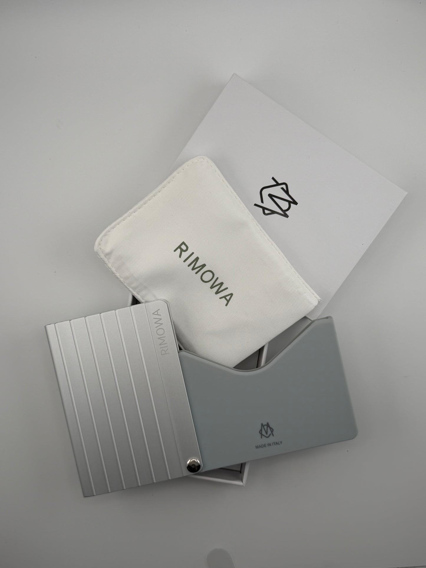 Rimowa cardholder silver