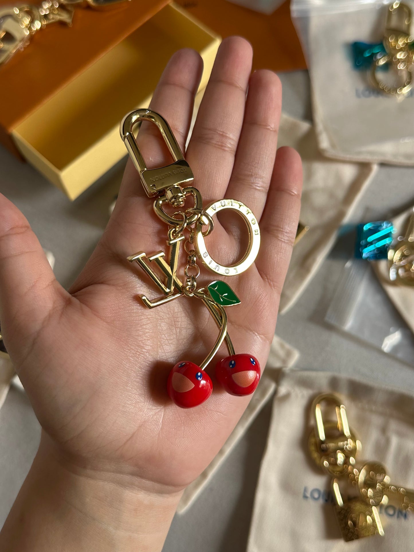 LV cherry charm