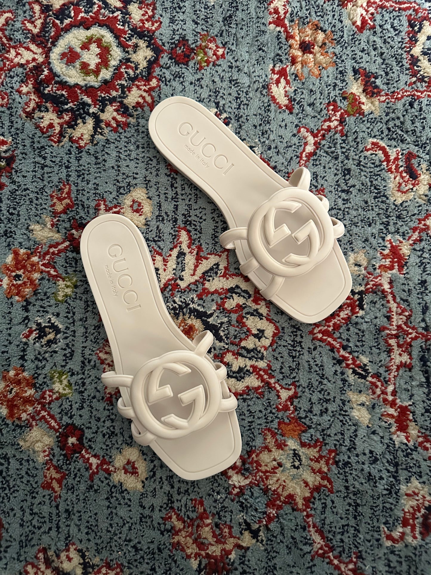 Gucci slide white/beige