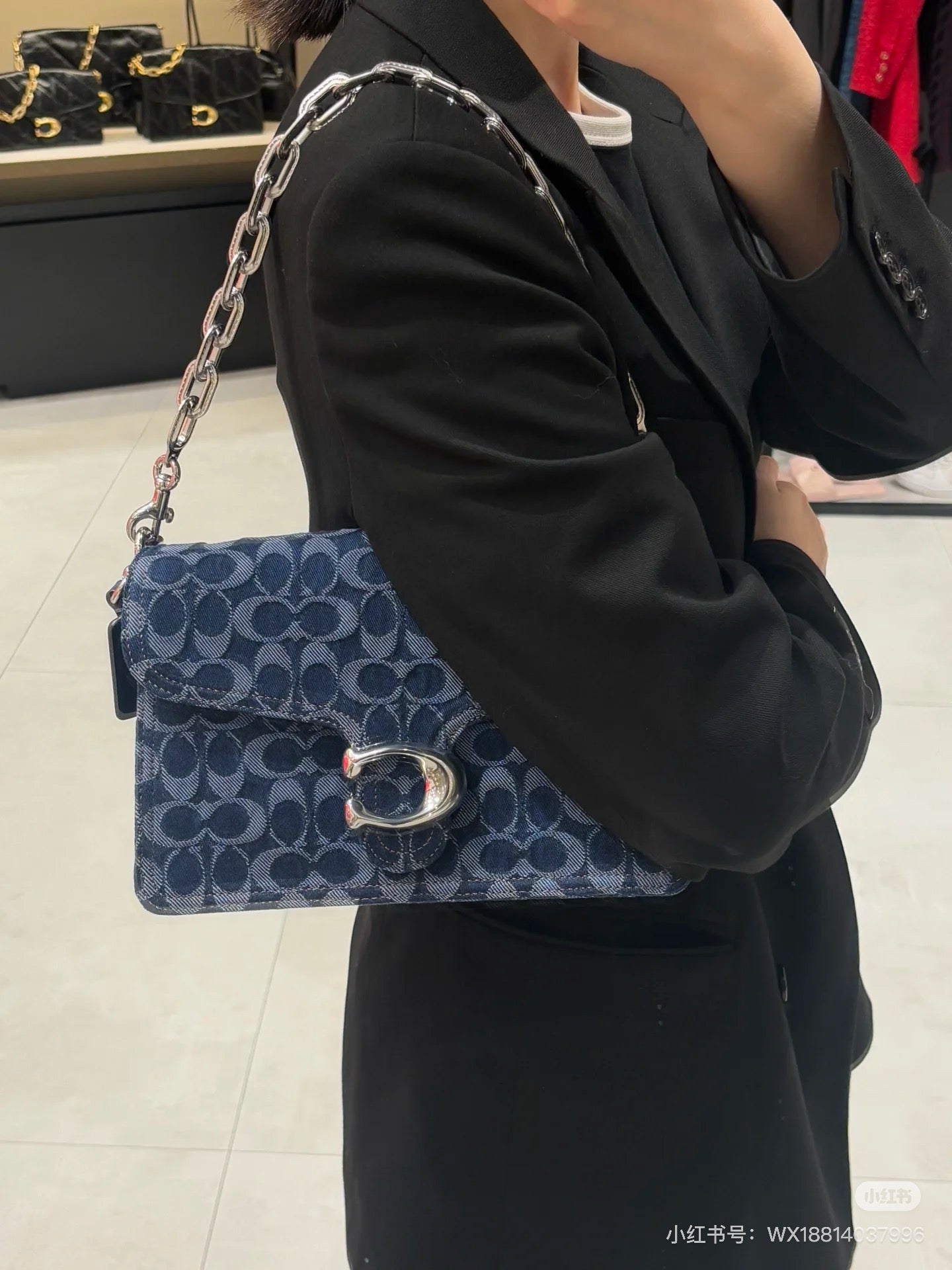 Coach new denim tabby original ( Pre order ) 2 sizes