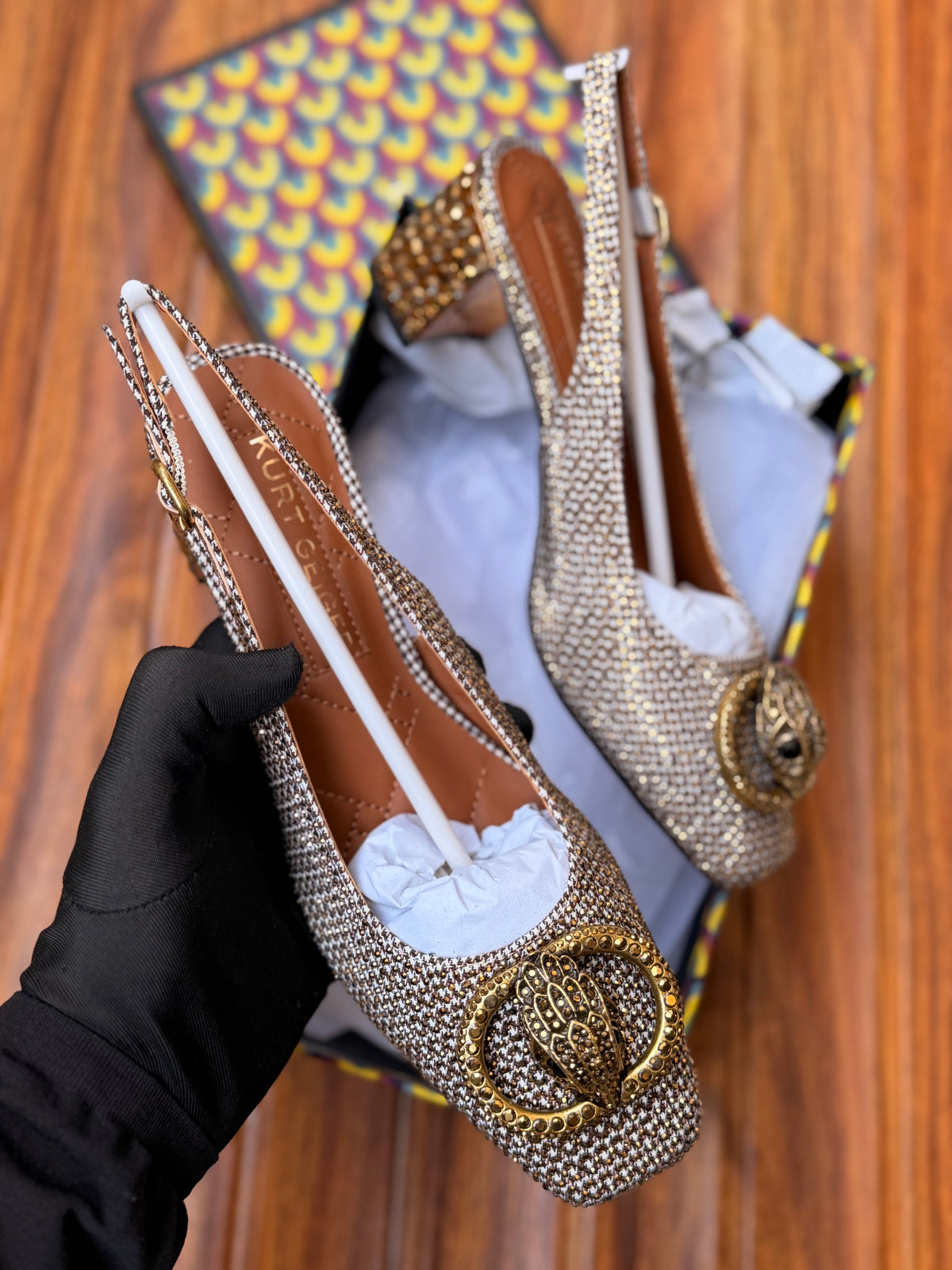 K famous brand pumps/heel