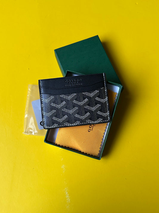 Goyard cardholder black