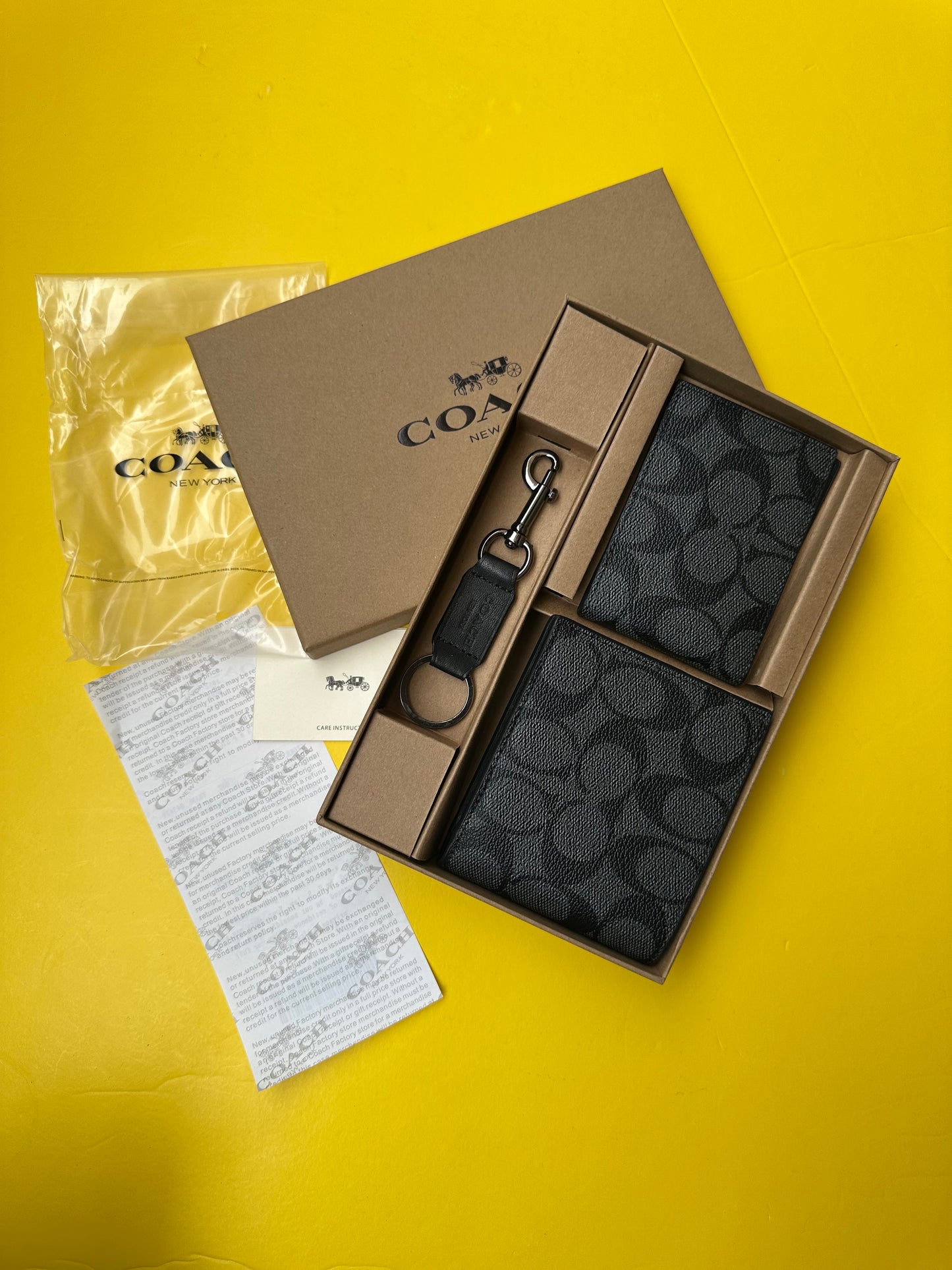 Coach wallet set of 3