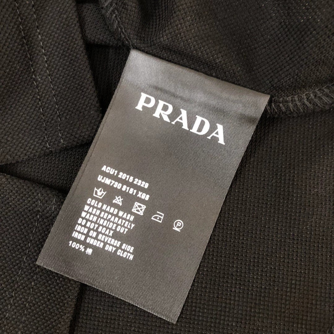 Prada polo shirt black