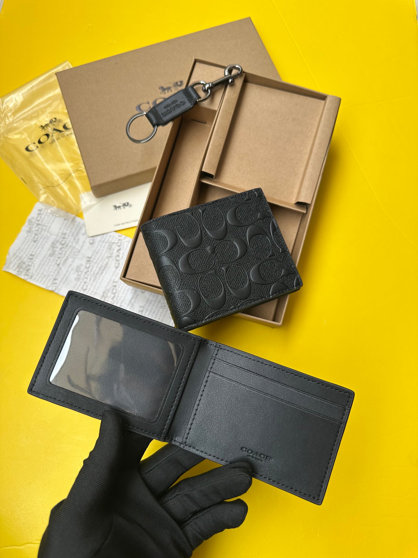 Coach wallet set of 3