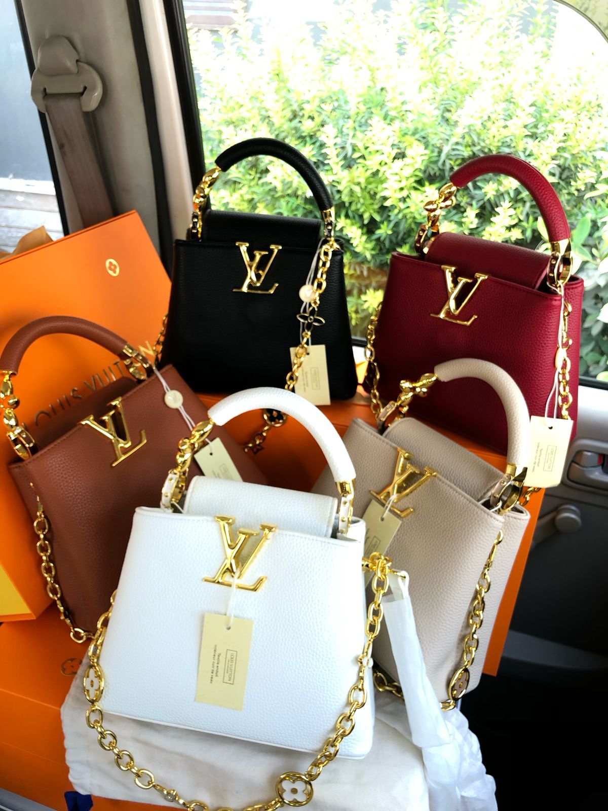 LV bag 5 colors