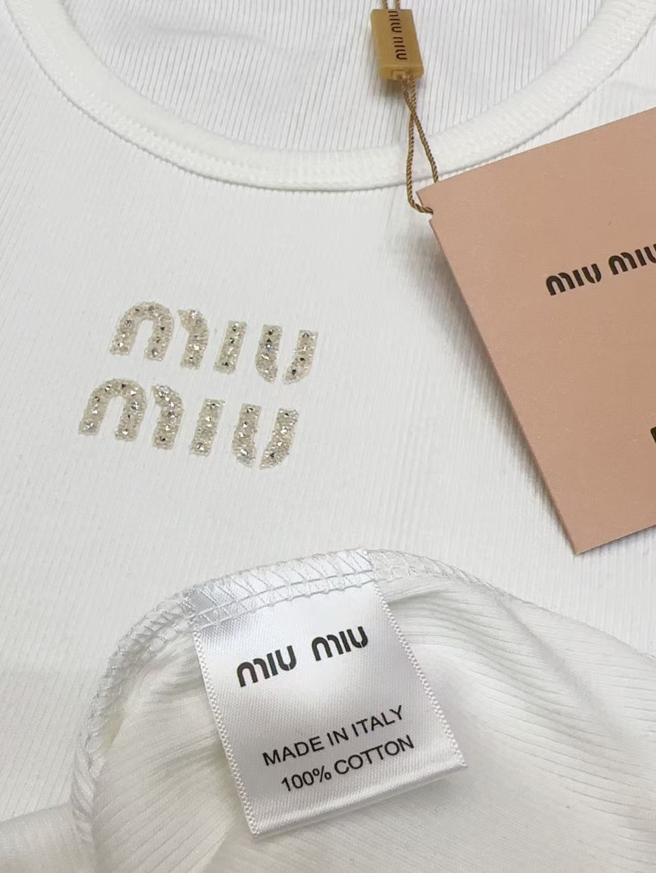 Miu Miu Tank Top ( black & white )