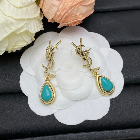 Y S L Stud Earrings