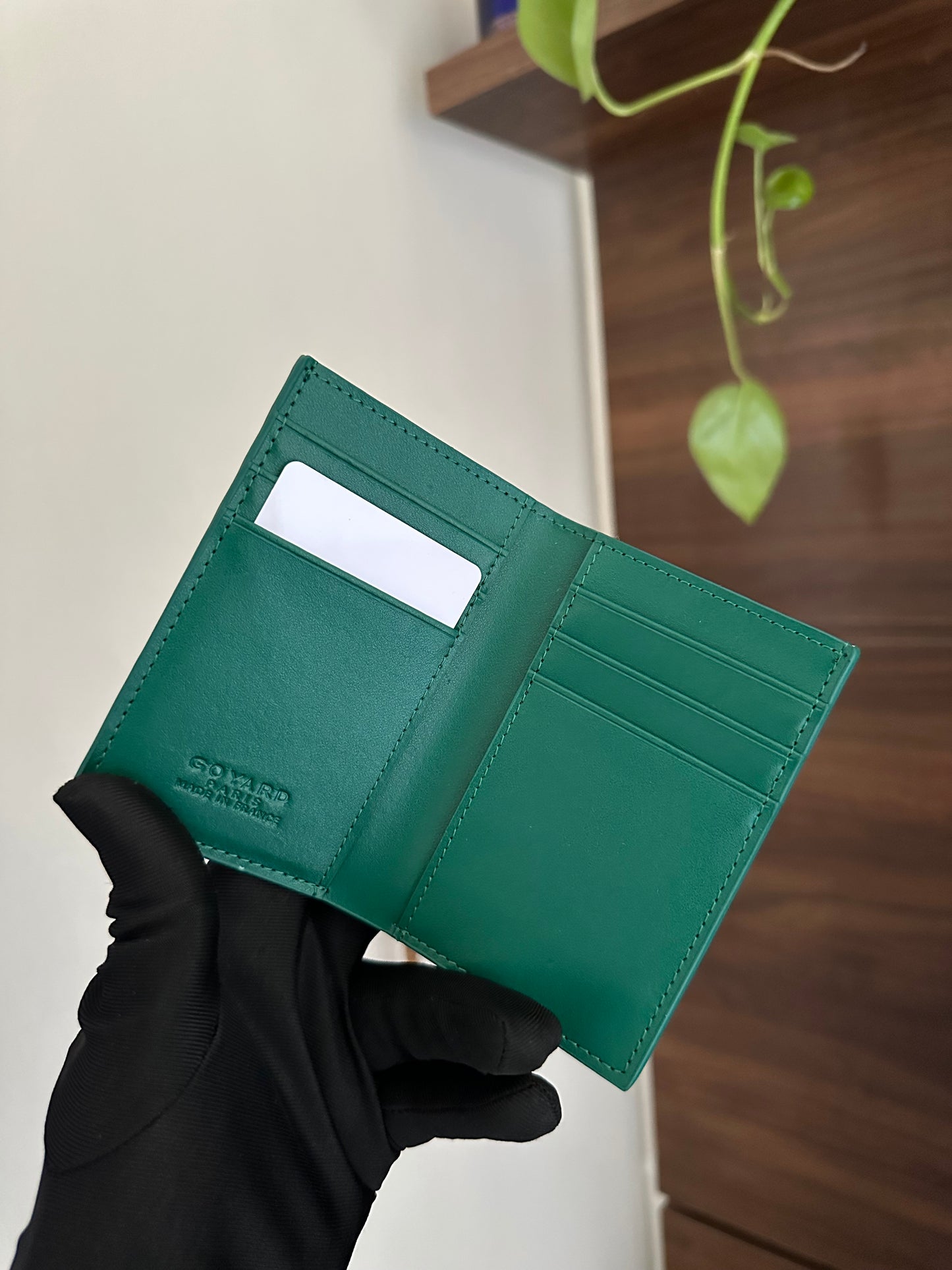 Green Black Brown Wallet famous brand