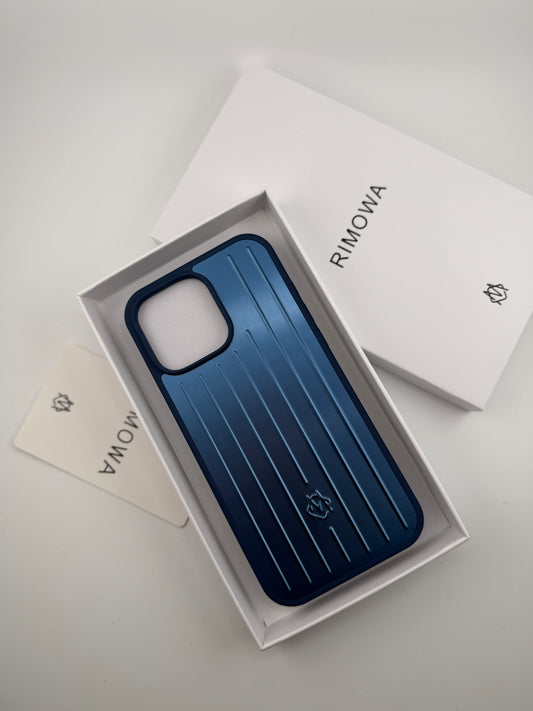 Rimowa iphone 12promax blue color