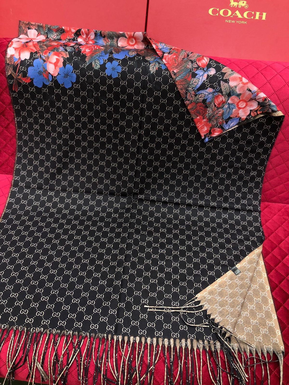 G famous brand scarve/shawl/stole ( 6 colors )